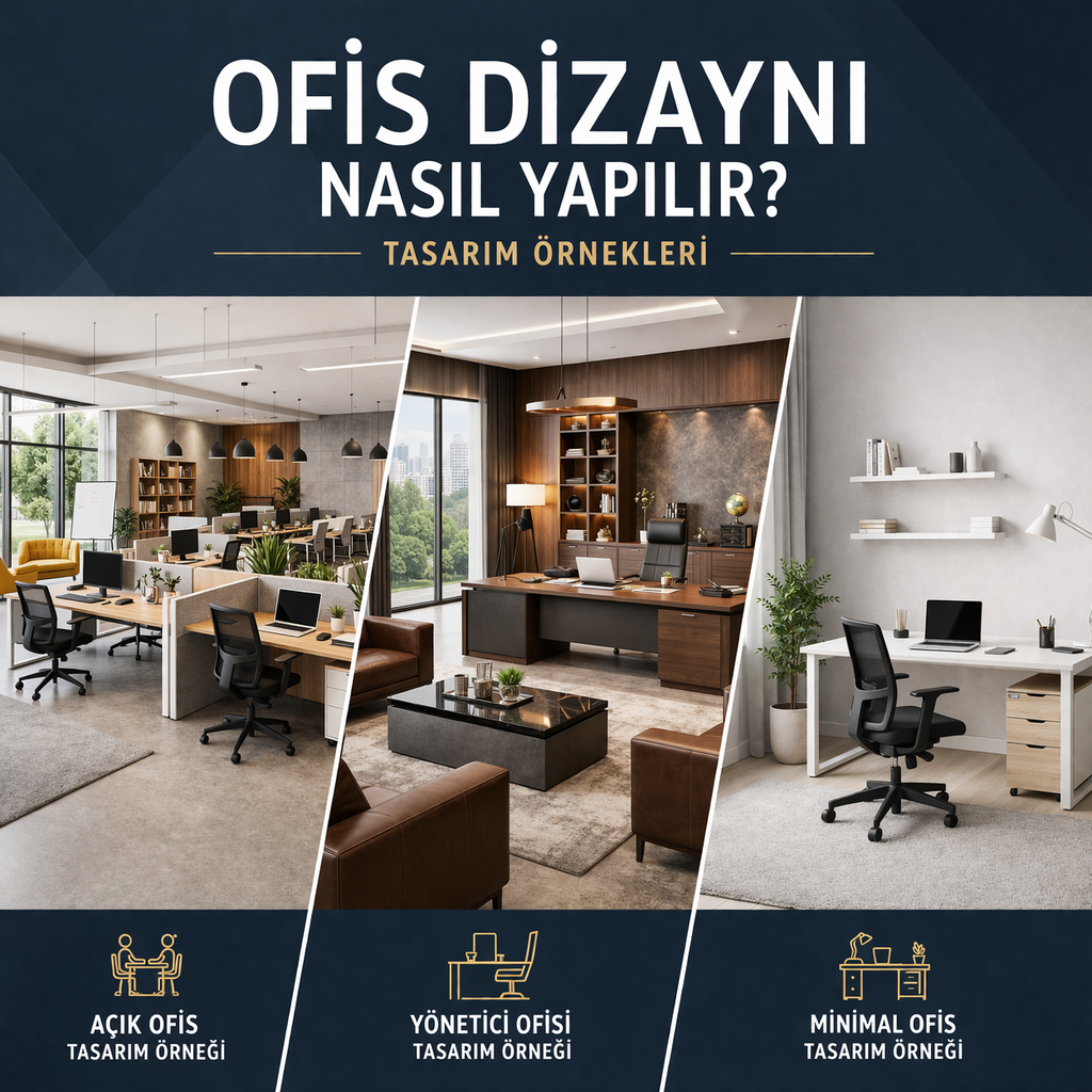 Ofis Dizaynı Nasıl Yapılır? Tasarım Örnekleri