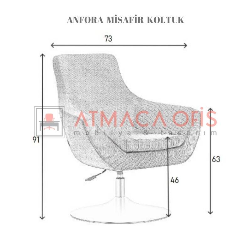ANFORA MİSAFİR BEKLEME KOLTUĞU - 5