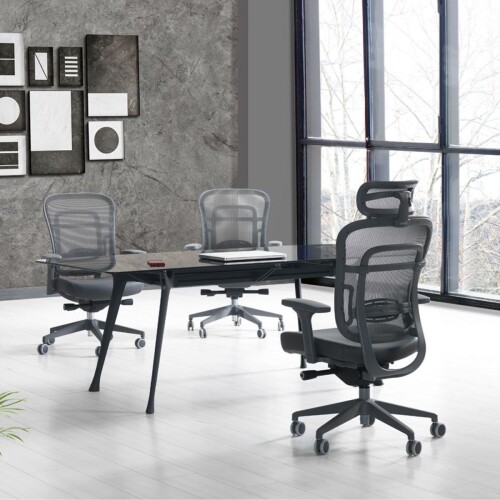 AURA GREY ORTOPEDİK YÖNETİCİ OFİS KOLTUĞU - 5
