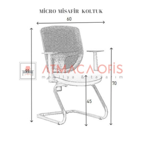 MİCRO PLS OFİS ÇALIŞMA KOLTUĞU - 6