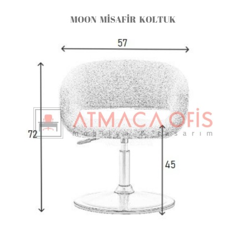 MOON MİSAFİR BEKLEME KOLTUĞU - 8
