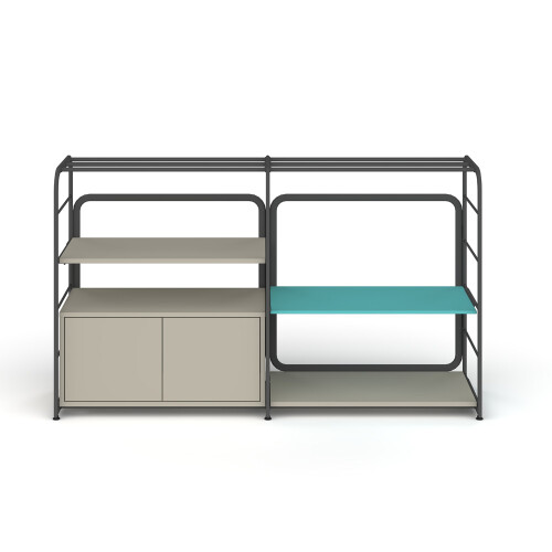 NİCE 100LÜK İKİLİ KİTAPLIK - 