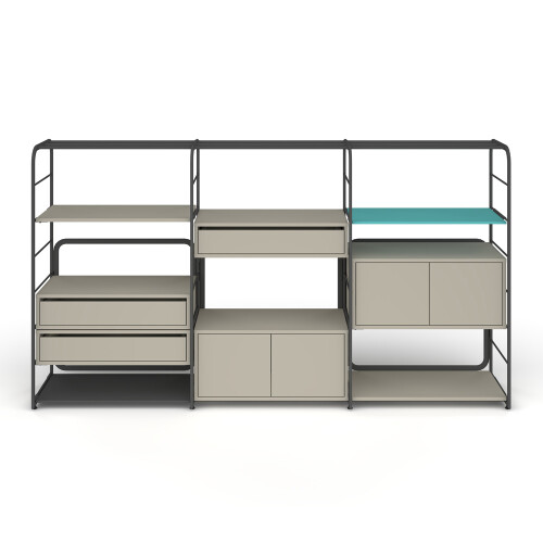 NİCE 140LIK ÜÇLÜ KİTAPLIK - 