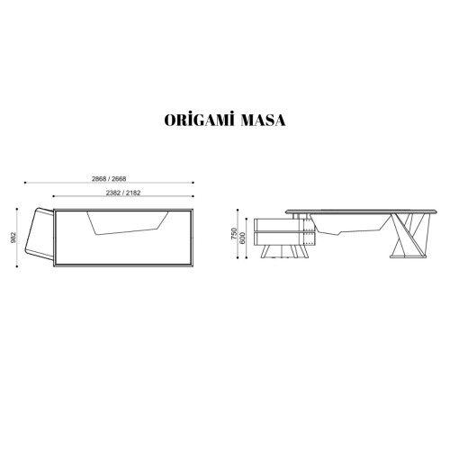 ORİGAMİ MAKAM TAKIMI - 13