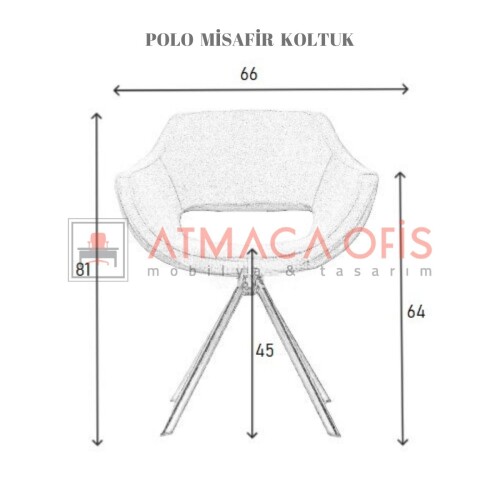 POLO MİSAFİR BEKLEME KOLTUĞU - 5