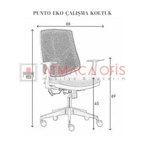 PUNTO EKO ÇALIŞMA KOLTUĞU - 4