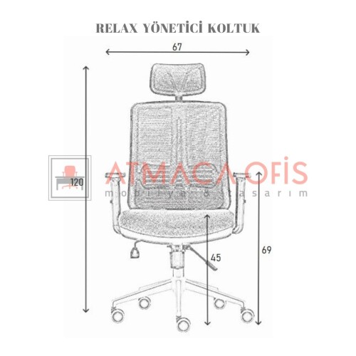 RELAX YÖNETİCİ KOLTUĞU - 4