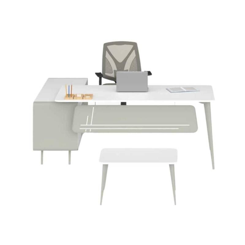 Ritim Luna Yönetici Ofis Takımı – Masa + Koltuk + Sehpa Seti - 3