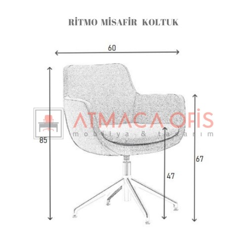 RİTMO MİSAFİR BEKLEME KOLTUĞU - 6