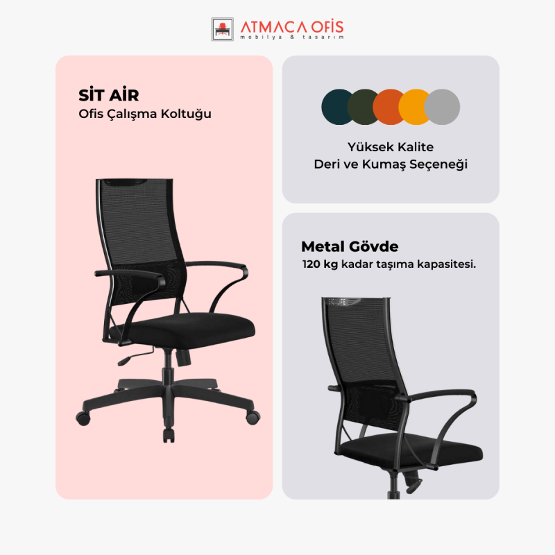 SİT AİR OFİS ÇALIŞMA KOLTUĞU II - 2