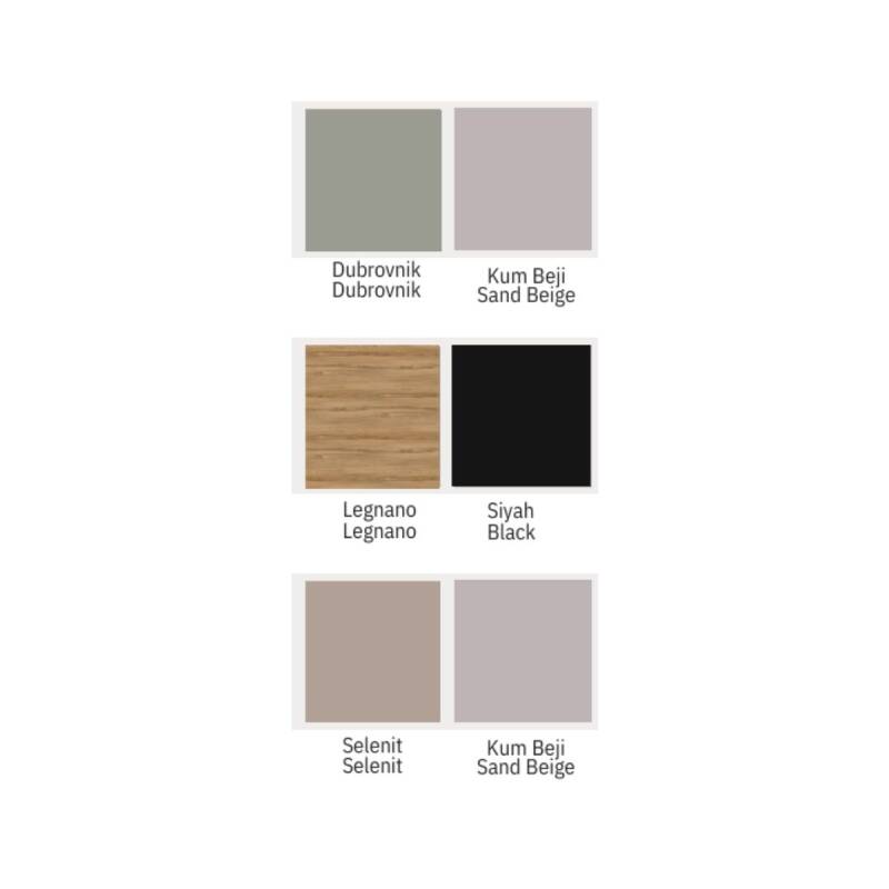 SOFT ETAJERLİ ÇALIŞMA MASASI - 3