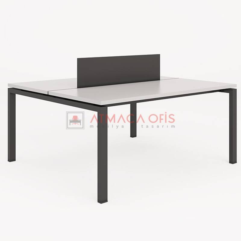 STEEL İKİLİ ÇALIŞMA MASASI - 5