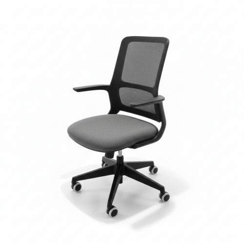 TERRA SİYAH OFİS ÇALIŞMA KOLTUĞU - 3