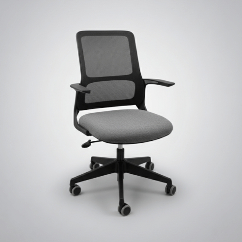 TERRA SİYAH OFİS ÇALIŞMA KOLTUĞU - 4