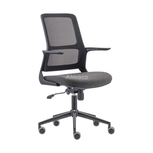 TERRA SİYAH OFİS ÇALIŞMA KOLTUĞU - 