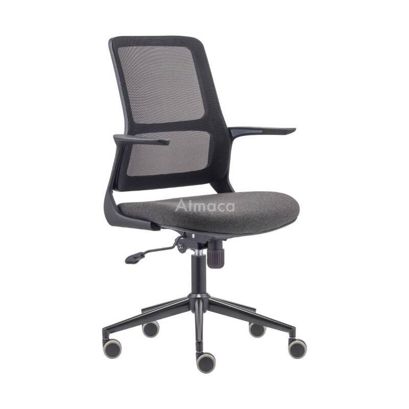 TERRA SİYAH OFİS ÇALIŞMA KOLTUĞU - 1