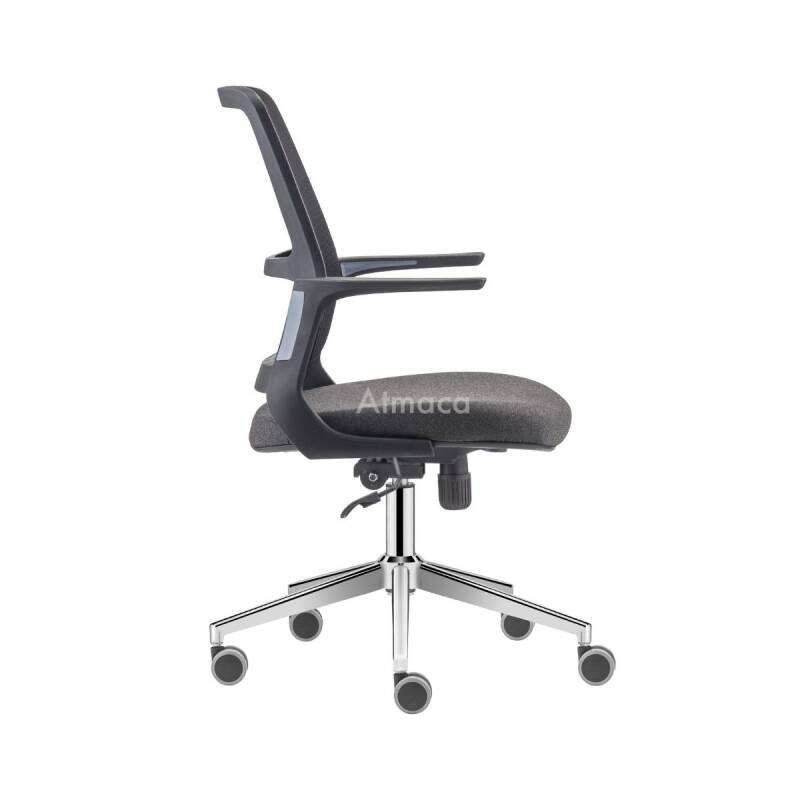 TERRA SİYAH OFİS ÇALIŞMA KOLTUĞU - 4