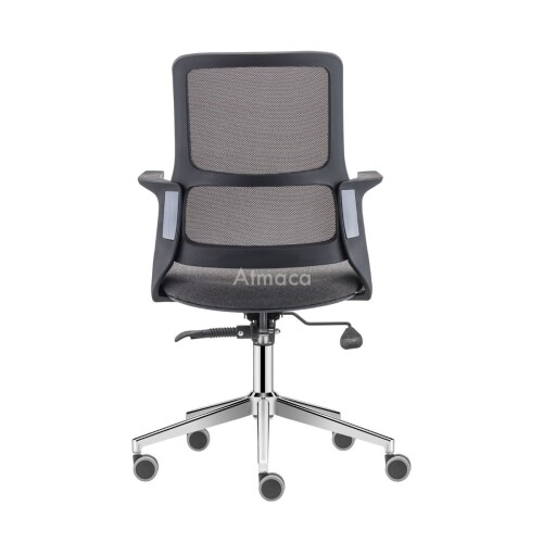 TERRA SİYAH OFİS ÇALIŞMA KOLTUĞU - 5