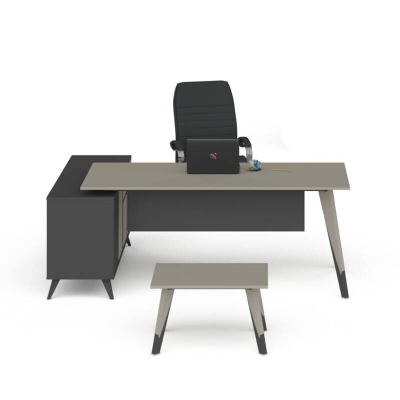 TREND ETAJERLİ OFİS YÖNETİCİ MASASI - 1