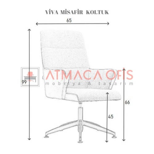 VİVA MİSAFİR BEKLEME KOLTUĞU - 4